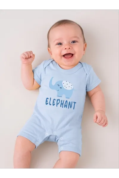 Combinaison Courte Bébé Garçon Imprimé | Tunisie