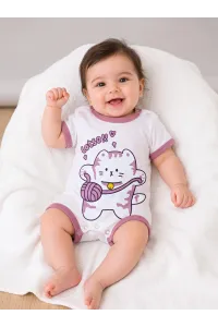 Combinaison Courte Bébé Fillette Imprimé | Tunisie