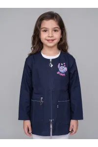 Tablier Fillette Zippé "Stitch" 2-en-1 Manches Détachables | Tunisie