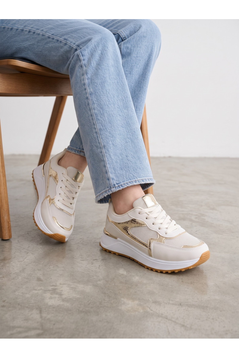 Espadrille Femme Style Running Chic & Détails Métallisés | Tunisie