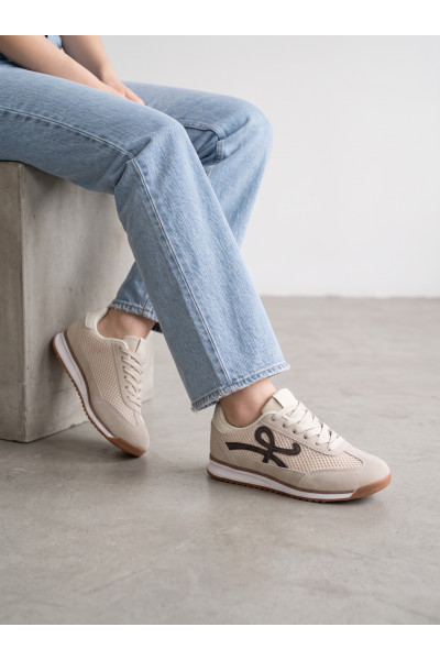 Espadrille Femme Style Runner Rétro & Motif Graphique | Tunisie