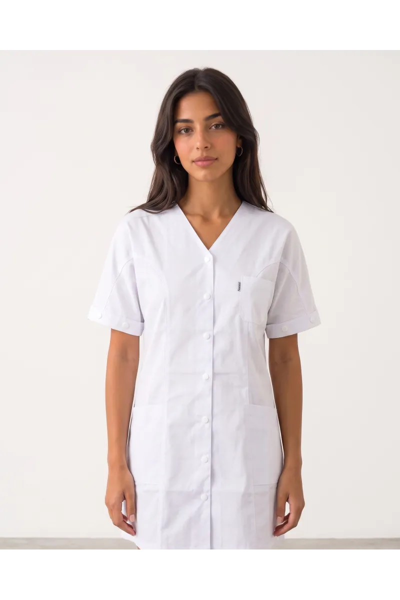 Blouse Femme Manches Démontables & Col V | Tunisie