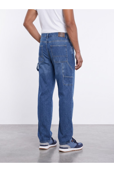 Jean Homme Coupe Droite Style Carpenter & Workwear | Tunisie