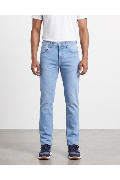 Jean Homme Coupe Slim Fit Modern & 5 Poches Stretch | Tunisie