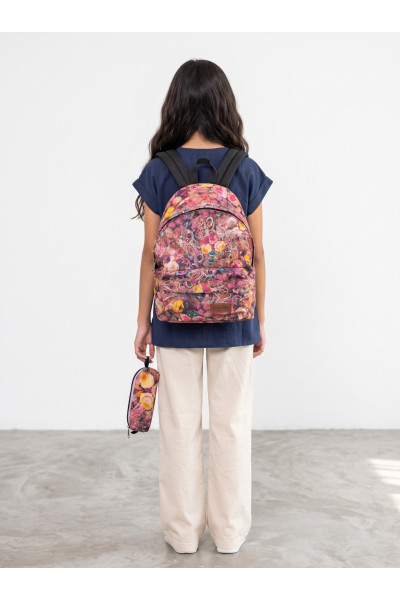 Ensemble Sac à Dos Scolaire Fille & Trousse Assortie Imprimée | Tunisie