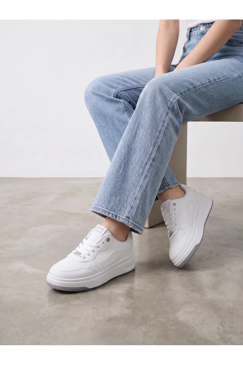 Espadrilles Femme à Semelle Plateforme & Détails Métalliques | Tunisie