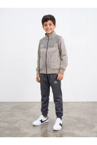 Ensemble Survêtement Enfant Col Montant | Veste Zippée & Jogging Tunisie