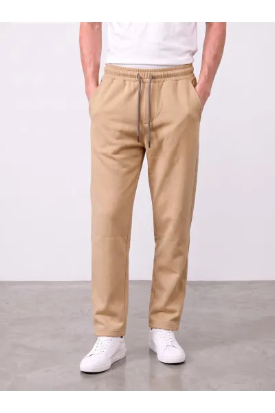 Pantalon Jogging Homme Coupe Droite | Taille Élastique & Cordon Tunisie