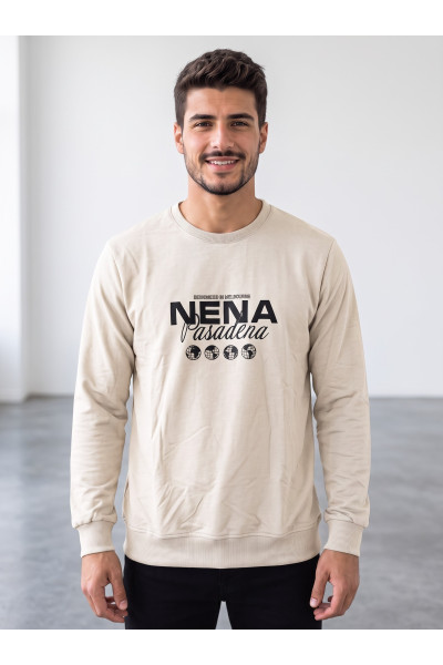 Pull Homme Col Rond "NENA Pasadena" | Style Streetwear & Confort Tunisie
