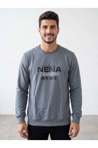 Pull Homme Col Rond "NENA Pasadena" | Style Streetwear & Confort Tunisie