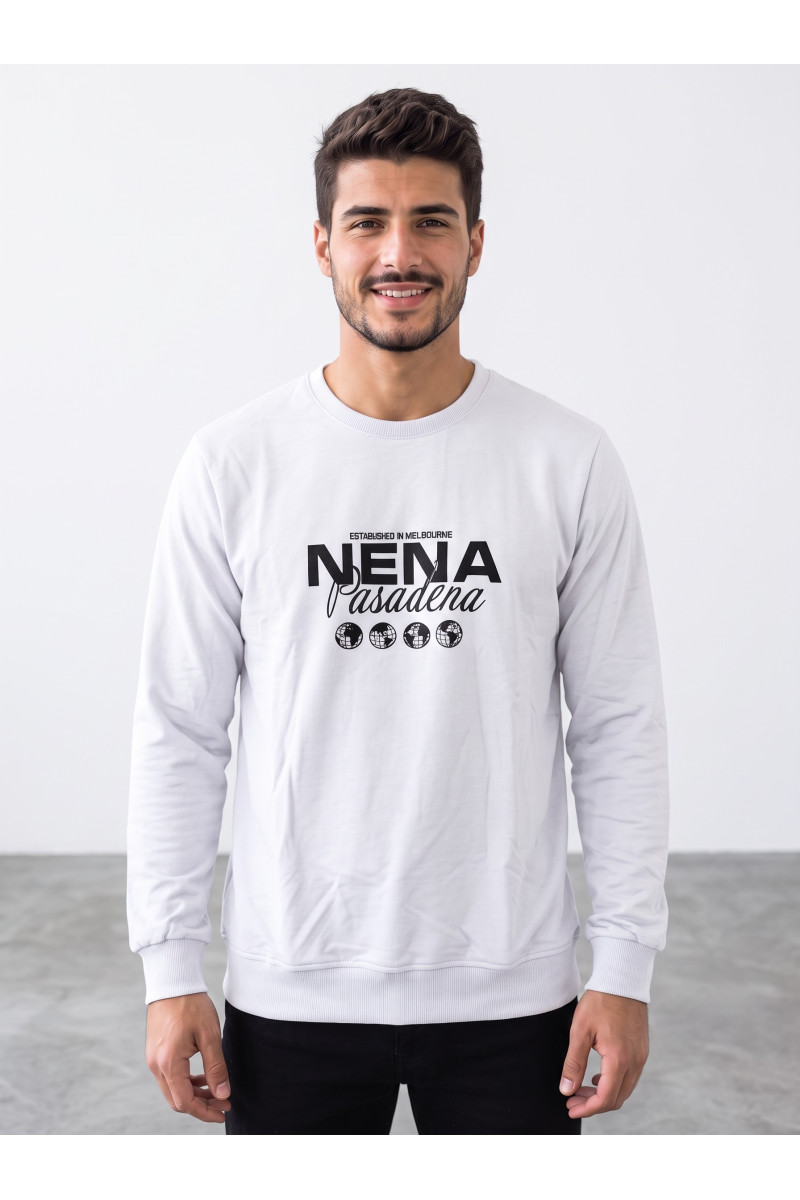 Pull Homme Col Rond "NENA Pasadena" | Style Streetwear & Confort Tunisie