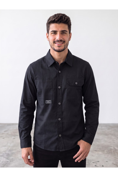 Surchemise Homme Style Utilitaire | Poches Plaquées & Tendance Tunisie