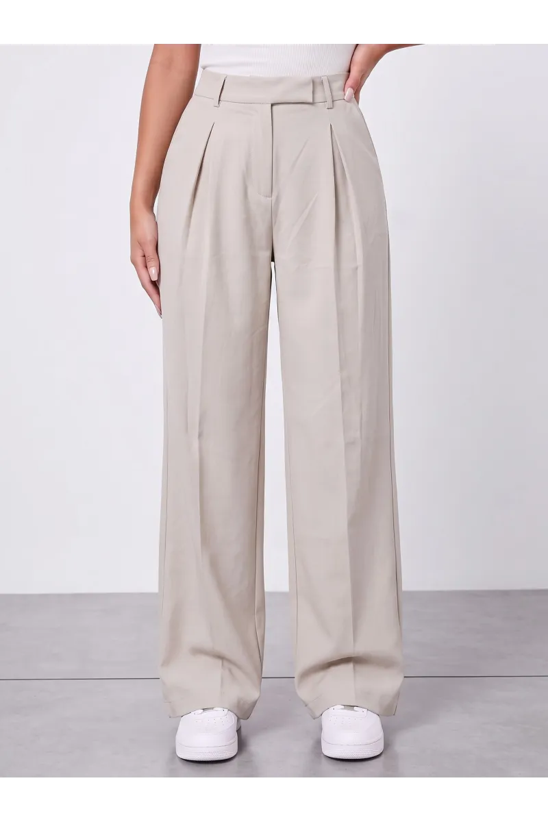 Pantalon Large à Pinces Femme | Mode & Tendance Tunisie