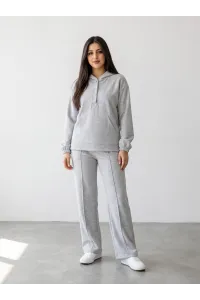 Ensemble Jogging Capuche et Boutons Femme | Mode Sportswear Tunisie