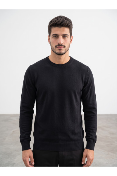 Pull Maille Fine Col Rond Homme | Mode Homme Tunisie
