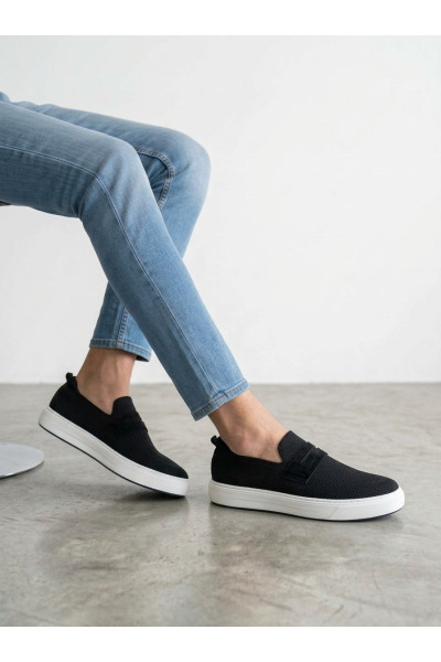 Mocassins Slip-On Homme en Maille | Tunisie