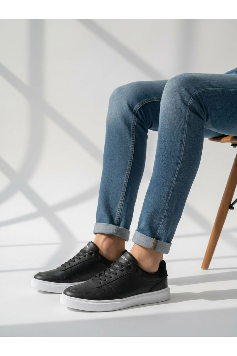 Chaussure homme Perforées avec Logo| Tunisie