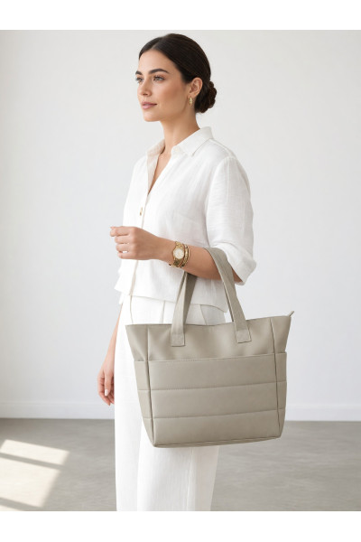Sac à Main Cabas Matelassé Femme Grand Format | Tunisie