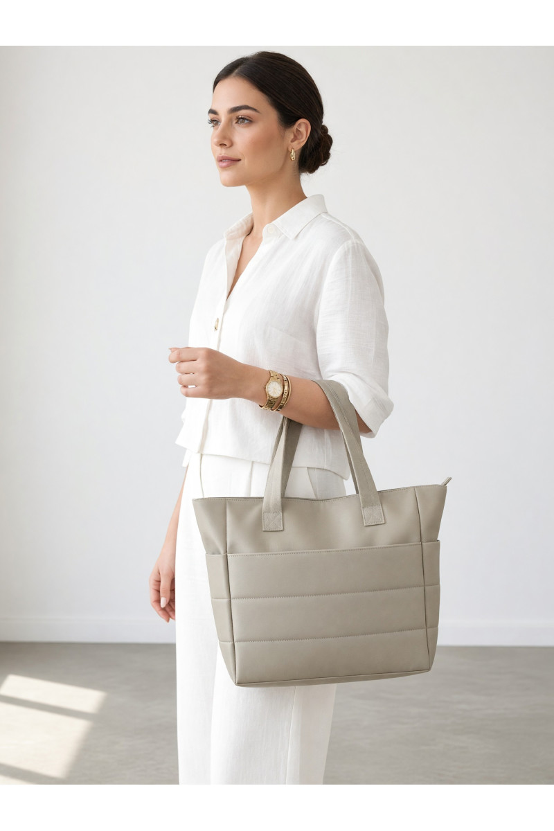 Sac à Main Cabas Matelassé Femme Grand Format | Tunisie