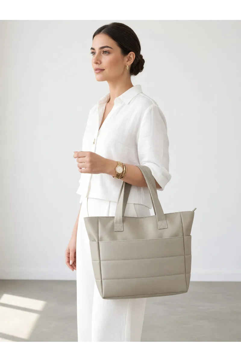 Sac à Main Cabas Matelassé Femme Grand Format | Tunisie