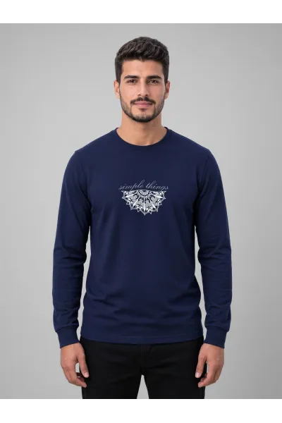 Pull Homme Imprimé Mandala "Simple Things"| Tunisie