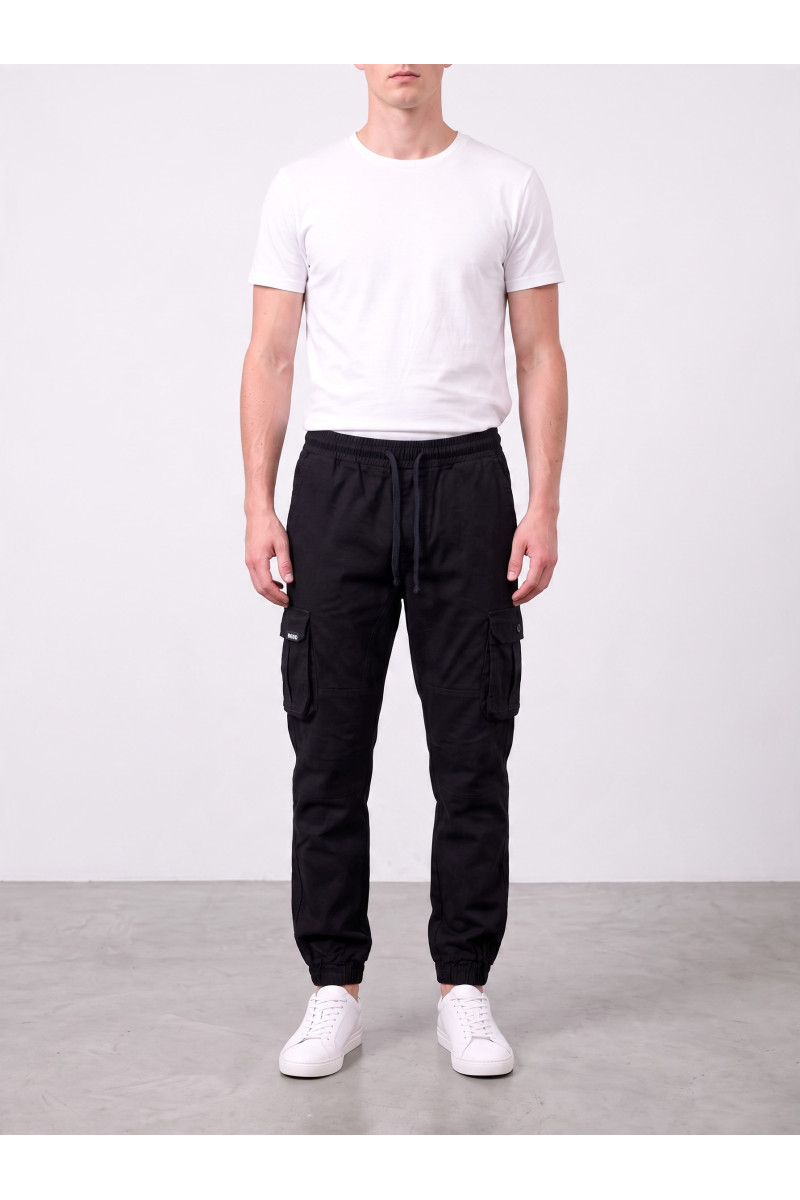 Pantalon Cargo Jogger Homme avec Poches Plaquées | Tunisie