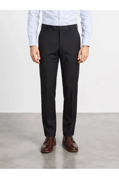 Pantalon Classique Homme Tergal Coupe Ajustée & Plis Marqués | Tunisie