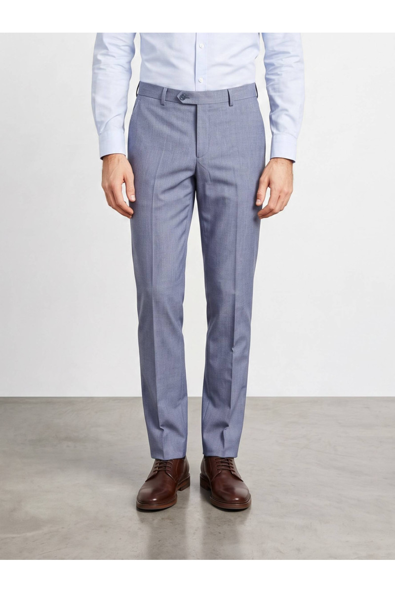 Pantalon Classique Homme Tergal Coupe Ajustée & Plis Marqués | Tunisie