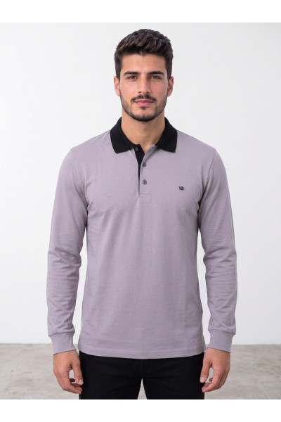 Polo Manches Longues Homme en Coton | Style Chic Casual Tunisie