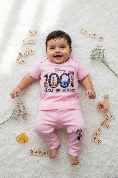 Ensemble Fillette Mickey T-shirt & Kalson | Mode Enfant Tunisie