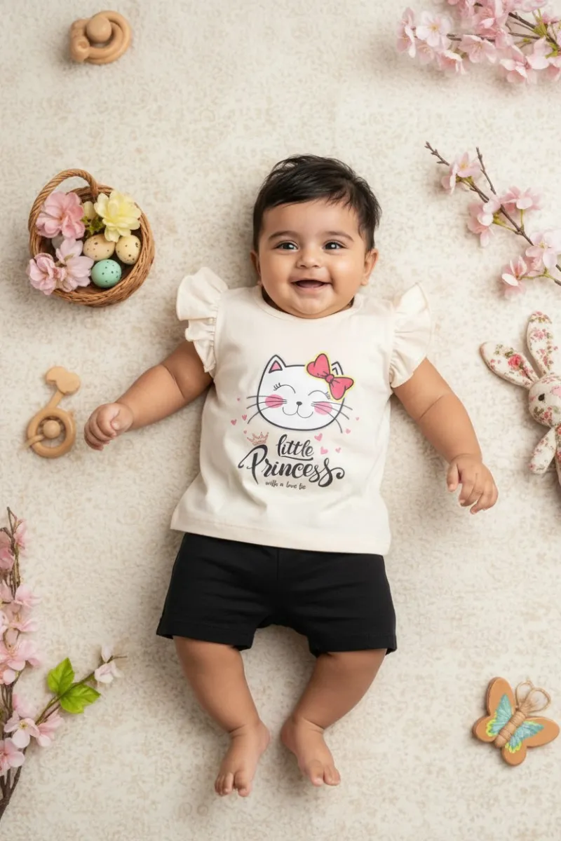 Ensemble Bébé Fillette Little Princess | Mode Bébé Tunisie