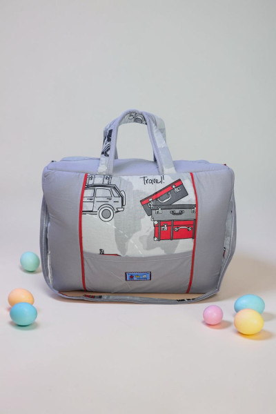 Sac Bébé Travel Motif Voiture & Valises | Accessoires Bébé Tunisie