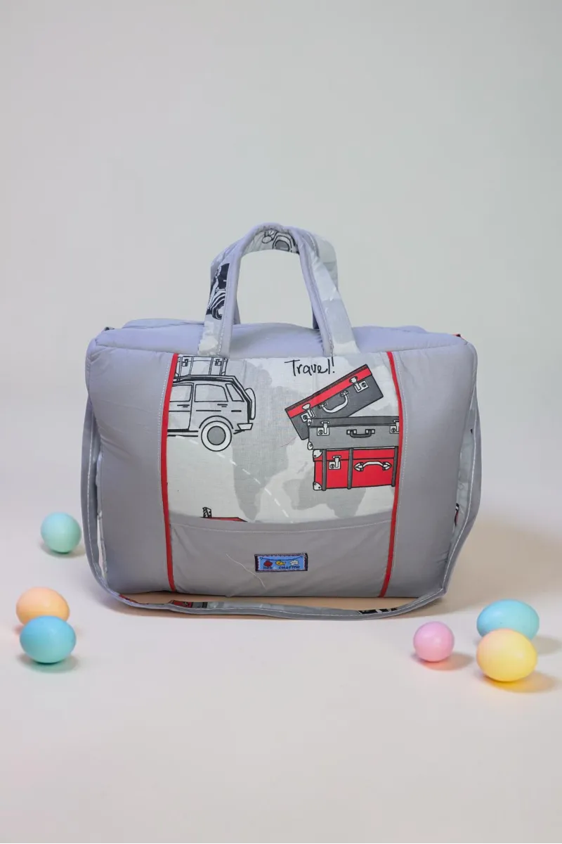 Sac Bébé Travel Motif Voiture & Valises | Accessoires Bébé Tunisie