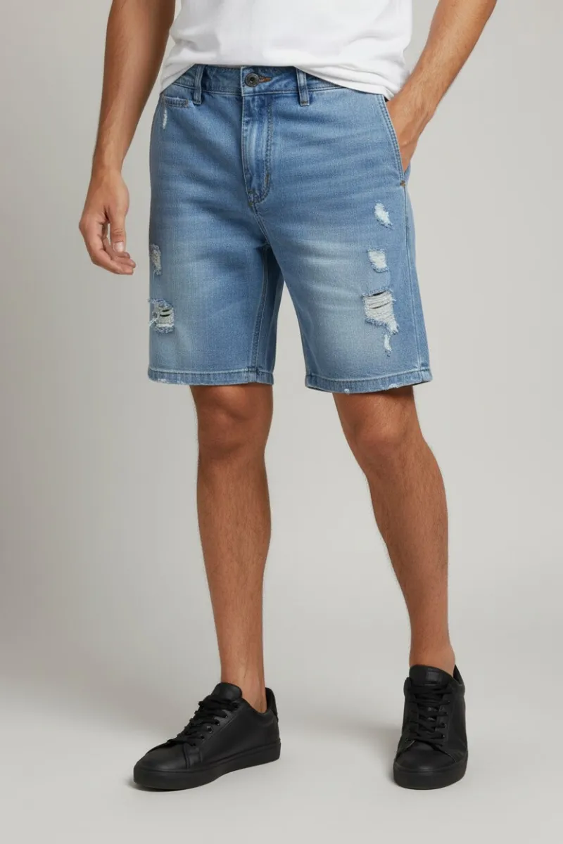 Short homme jean déchiré tendance | Tunisie