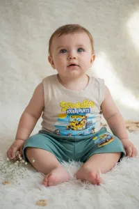 Ensemble bébé garçon 2 pièces été | Vêtements bébé Tunisie