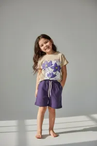 Ensemble fillette fleurs “True Beauty Comes From Within” | Mode enfant Tunisie