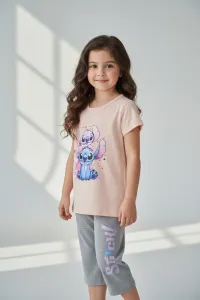 Ensemble fillette Stitch avec legging coton | Mode enfant Tunisie