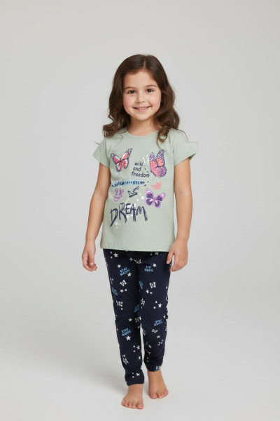 Ensemble fillette “Wild and Freedom” papillons | Mode enfant Tunisie