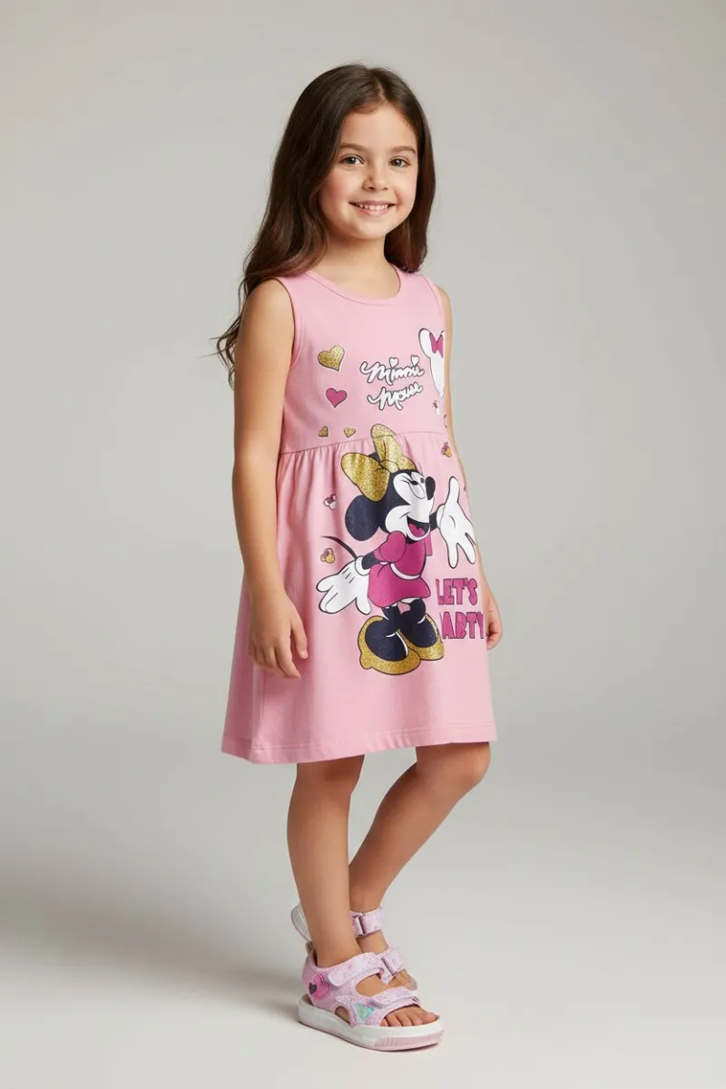 Robe Fillette Minnie Mouse Let’s Party | Vêtements Enfant Tunisie