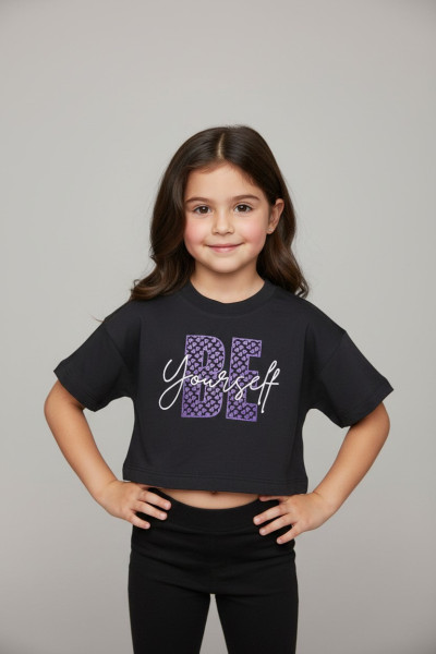T-shirt Fillette Be Yourself | Vêtements Enfant Tunisie