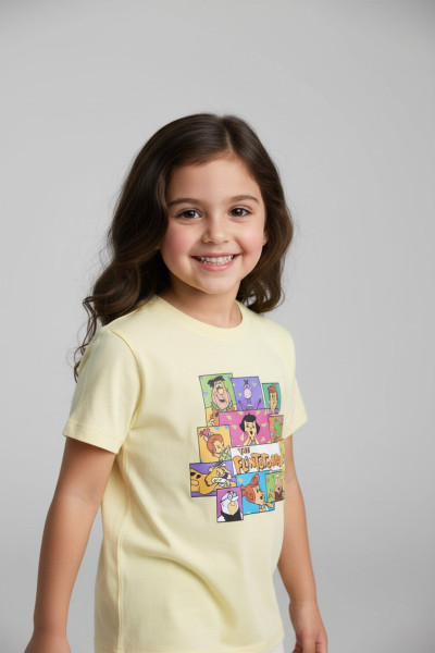 T-shirt Fillette The Flintstones | Vêtements Enfant Tunisie