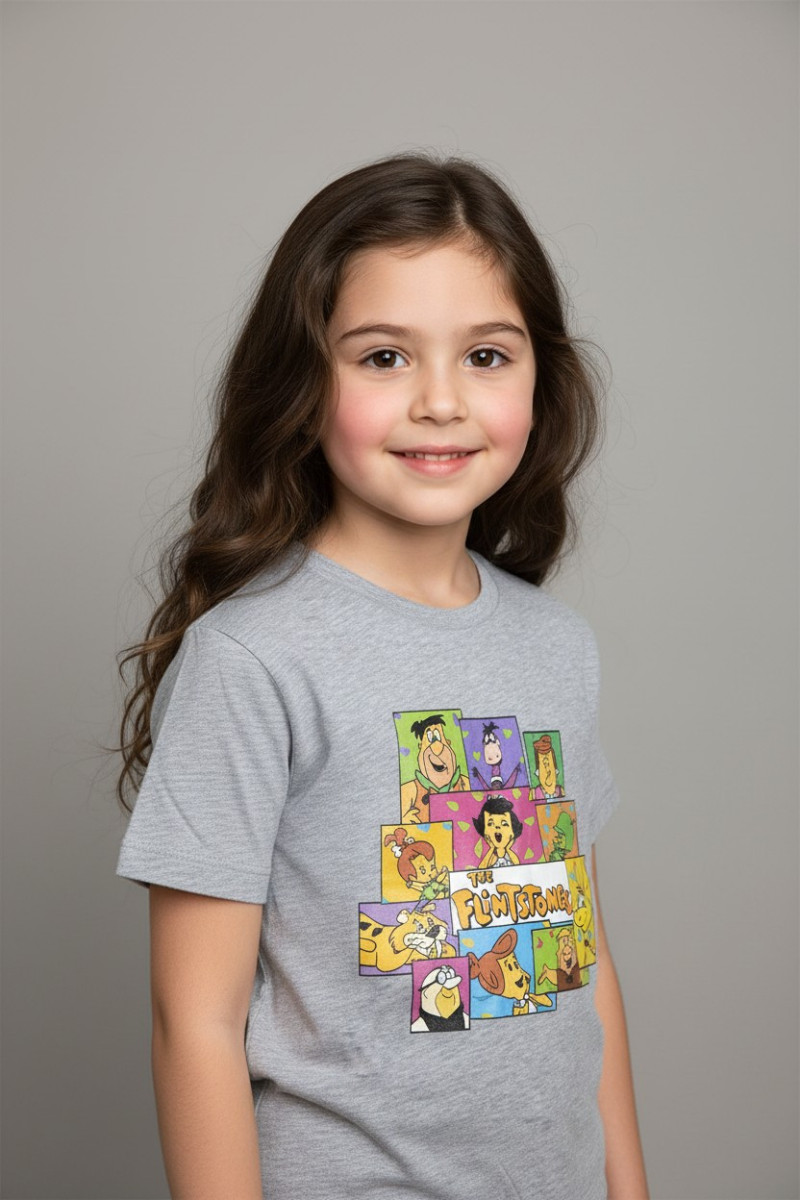 T-shirt Fillette The Flintstones | Vêtements Enfant Tunisie