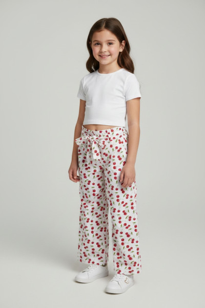 Pantalon Fillette Large Confortable | Vêtements Enfant Tunisie