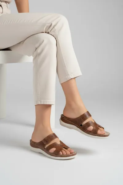 Mule Femme Ouverte Design Léger | Chaussures Femme Tunisie