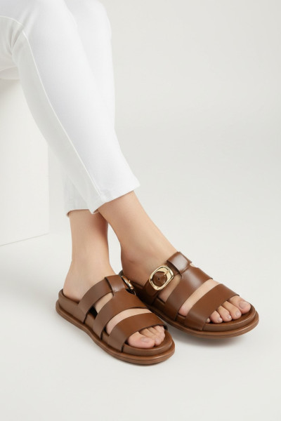 Mule Femme Ceinture Latérale | Chaussures Femme Tunisie