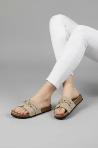 Mule Femme Élégante avec Boucle Rectangulaire | Chaussure Chic Tunisie